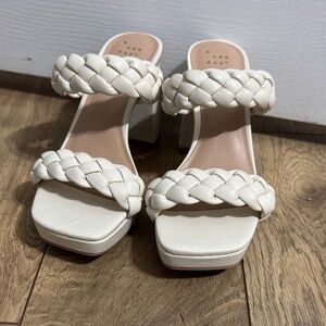 a new day Braided Heels